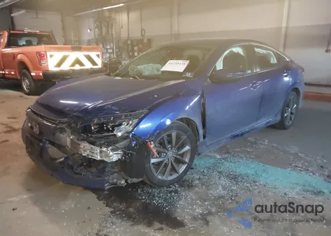 2019 Honda Civic Ex z USA, uszkodzony, nr VIN 19XFC1F37KE201932